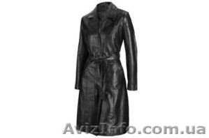 кожаное пальто-плащ Stella Rossa #232231