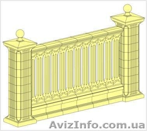 Межколонные секции,  забор #232811