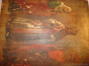 Икона Святые Марта,  Лука,  Илья #227258