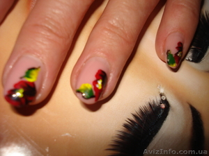 Наращивание ногтей на формах #225223