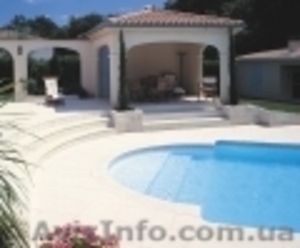 Плитка для дорожек и бортов бассейна (производитель «Pierra»,  Франция).   #173687