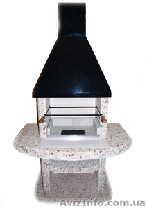 Камины барбекю для сада,  беседки,  террасы. Доставим и установим. #221645