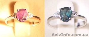 кольцо  с  александритом #231962