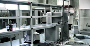 Лабораторная мебель,  вытяжной шкаф,  ламинарный шкаф,  титровальный стол #244005