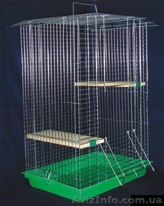 Клетка для шиншил, крыс или белок h86х56х42см с фальш дном #224764
