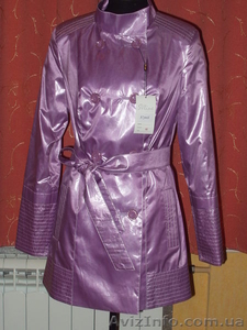 Новый молодежный двубортный плащ #244728