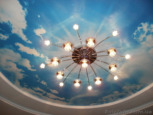 Многоярусные натяжные потолки #247839