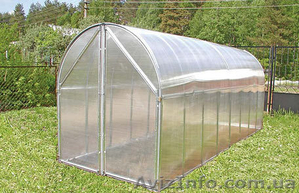 Теплицы арочные под поликарбонат. #79679