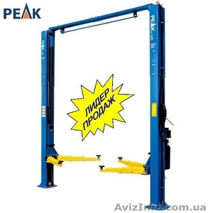 Подъемник двухстоечный,  гидравлический,  с верхней синхронизацией PEAK 209CH. #226185
