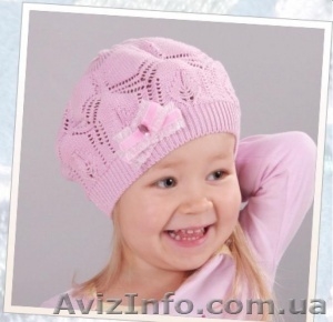 Детские шапки,  панамки одежда ОПТом #267639