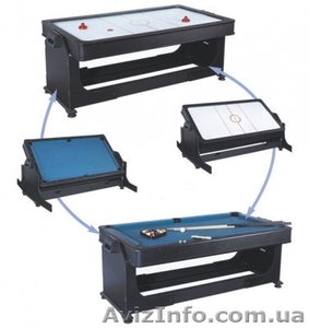 Бильярд и аэрохоккей,  Игровой стол 2в1 Twister #267641