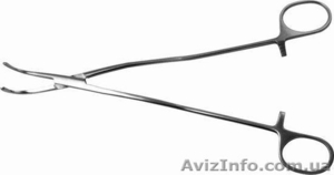 Д-33 Диссектор с изогнутыми ручками с кремальерой №2 210 #257286