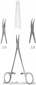 З-33 Зажим кровоостанавливающий типа Москит прямой 160 мм  #261254