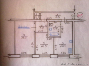 Продам 2х комнатную квартиру 59 кв.м 38 000 у.е #270118