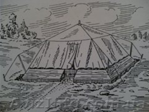 Лагерные палатки (200 штук) армейские #254266