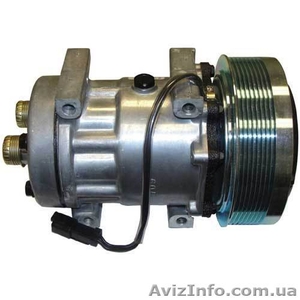 Компрессор кондиционера 7H15 для CASE,  NEW HOLAND  #277757