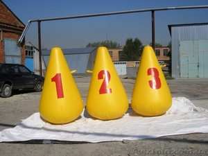 Буй надувной для ограждений и соревнований #258697