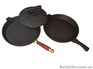 Чугунная посуда для дома,  кафе,  ресторанов , баров #250856