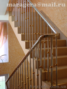 Лестницы,  поручни,  ограждения из нержавеющей стали #250964