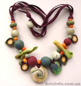 Авторская бижутерия из полимерной глины #259933