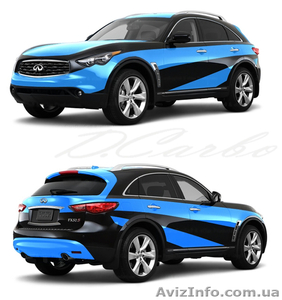 Дизайн двухцветной окраски Вашего  автомобиля. #256033