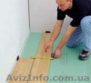 укладка ламината, плитки #250013