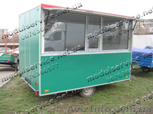 торговый прицеп изотермический,  столешница,  электроразводка #275035