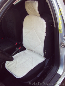 льняная накидка на автокресло #271000
