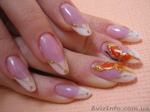 Наращивание ногтей: гель,  акрил-200грн #250368