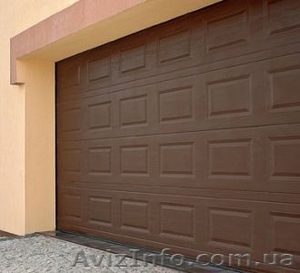 Ворота гаражные автоматические откатные распашные Днепропетровск #253472