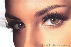 Профессиональное наращивание шелковых ресниц #229754
