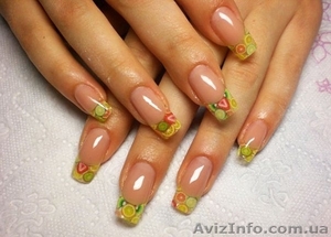 Акриловое Наращивание Ногтей На дому или выезд к Вам.  #259775