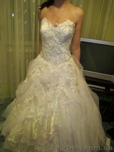свадебное платье б/у + #254035