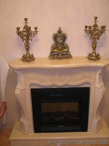 камины, лестницы, столешницы, подоконники из натуральногомрамора #306108