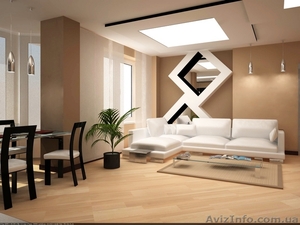 Авторский дизайн интерьера,  3D-визуализация,  рабочие чертежи. #302709