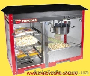 Новинка! Аппарат для попкорна со встроенной витриной    #285924