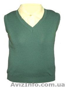 Жилет для школьников. Школьные безрукавки. Спецодежда #299585