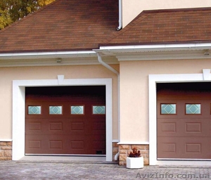 Ворота секционные гаражные ,  ролетного типа,  промышленные. Крым. #297133