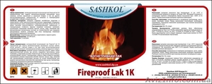 Огнестойкий лак для каминов #308862