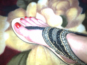 очень красивые босоножки с бисером с сайта 3suisses размер 40 #284011