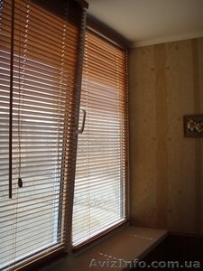 Установка и продажа. Деревянные жалюзи. Крым. #297063