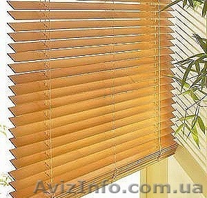 Деревянные жалюзи на окна Евпатория Крым  #289212