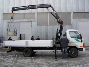 Услуги крана-манипулятора. Перевозка тяжёлых грузов. Донецк. #299413