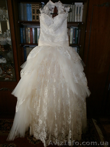 Эксклюзивное  и неповторимое свадебное платье. #305879