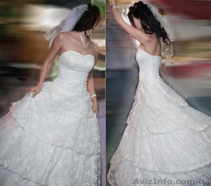 Свадебное платье. + сумочка в подарок! #292344