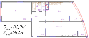 Продам 2-x ком. квартиру возле моря в Аркадии,  Одесса #290410