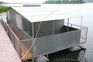 Плавдача на понтонах,  Осокорки.Собственник. #291104