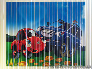 Вертикальные жалюзи с  фотографией,  логотипом или нанесением другого рисунка . #301599