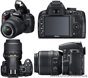 Срочно!!Продаю Nikon D3000 +2 объектива+сумка+... #321589