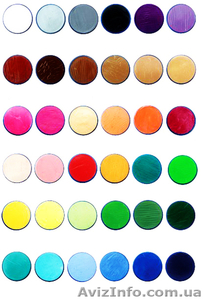 Боди-арт краски,  светящиеся в ультрафиолете #327465